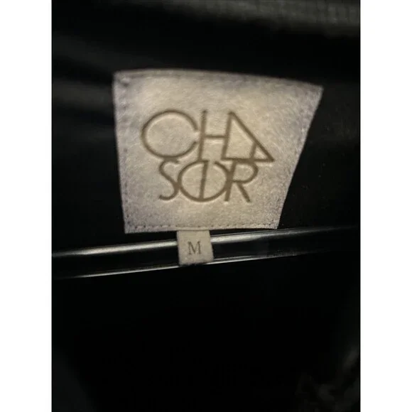 Women’s Black Velvet Chaser Zipper Hooded Jacket Sz Medium New With Tags - Picture 3 of 6